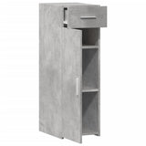 Sideboard Concrete Grey 30x42.5x93 cm Engineered Wood 846274