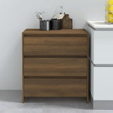 Sideboard Brown Oak 70x41x75 cm Engineered Wood 813007