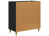 Sideboard Black 66 x 34.5 x 95 cm Engineered Wood 895126