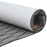 Boat Mat Harlequin Light Grey with Black 190 x 70 x 0.5 cm EVA 42008473