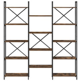 Bookshelf Sonoma Oak 156 x 25 x 167 cm Engineered Wood 868343