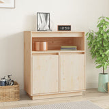 Sideboard 70x34x80 cm Solid Wood Pine 814384