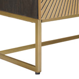Sideboard Brass 105 x 30 x 70 cm 42020072