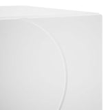 Bedside Cabinet 2 pcs High Gloss White 33.5 x 34.5 x 50 cm 8011396