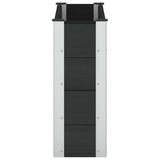 Garden Raised Bed Black 100 x 30 x 72 cm 42039035