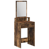 Dressing Table Smoked Oak 50 x 41 x 140 cm Engineered Wood 865131