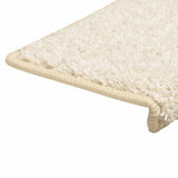Stair Mats 30 pcs 65x21x4 cm White Rectangular Edge 3365831