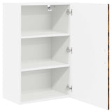 Wall Cabinet PORTO Smoked Oak 50 x 31 x 80 cm Engineered Wood 885390