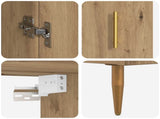 Highboard 2 pcs Artisan Oak Engineered Wood 3415918