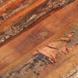 Rectangular Table Top 70x90 cm 15-16 mm Solid Reclaimed Wood 286050