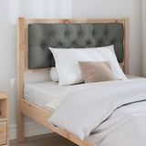 Headboard Other Brown and dark grey 90 cm Solid pine wood 879030