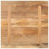 Table Top 80x80x3.8 cm Square Solid Wood Mango 371545