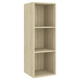 4 Piece TV Cabinet Set Sonoma Oak Engineered Wood 3079820