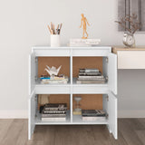Sideboard White 70x41x75 cm Engineered Wood 809764