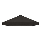Gazebo Canopy Cover 6 x 3 m Anthracite Polyester 190 900400