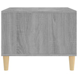 Coffee Table Grey Sonoma 60x50x40 cm Engineered Wood 817520