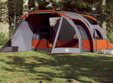 Camping Tent Tunnel 4-Person Grey Waterproof 94745