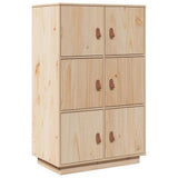 Highboard 67x40x108.5 cm Solid Wood Pine 820172