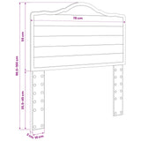 Headboard Sonoma Oak Engineered wood 888069