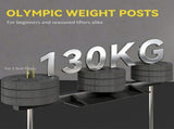 Vertical Leg Press Machine with Adjustable Leg, Back and Head Positions, 1" Standard Plate T3398P425069