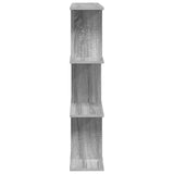 Wall Shelf Grey Sonoma 102 x 20 x 96 cm Engineered Wood 8012217