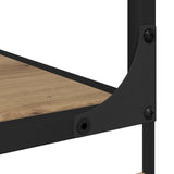 Bookcase Artisan oak Engineered wood 882836