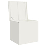 Outdoor Storage Box White 55 x 50.5 x 50 cm Steel 874575