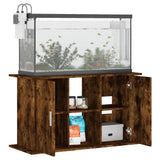 Aquarium Stand Smoked Oak 101x41x58 cm Engineered Wood 833612