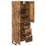Highboard Old Wood 69.5 x 34 x 180 cm Engineered Wood 3415609