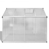 Reinforced Aluminium Greenhouse with Base Frame 4.6 m 41317