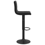 Bar Stools 2 pcs Black Velvet 333728