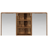 Bathroom Cabinet Set 3 pcs 126 x 16 x 62.5 cm Engineered wood 3403830