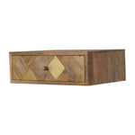 Wall Mounted Brass Inlay Bedside IN1292