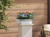 Garden Planter 5 pcs Silver 35 x 35 x 15 cm Stainless Steel 873805