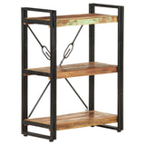 3-Tier Bookcase 60x30x80 cm Solid Reclaimed Wood 320631