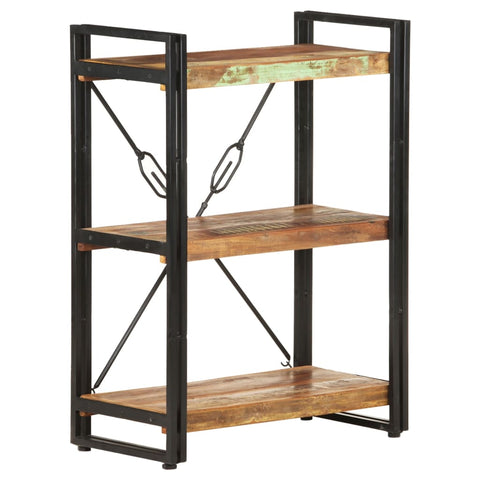 3-Tier Bookcase 60x30x80 cm Solid Reclaimed Wood 320631
