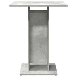 802106 Bistro Table Concrete Grey 60x60x75 cm Engineered Wood