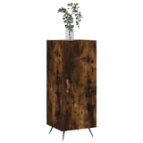 Sideboard Smoked Oak 34.5x34x90 cm Engineered Wood 828513