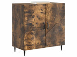 Sideboard Smoked Oak 66 x 34.5 x 89.5 cm Engineered Wood 894820
