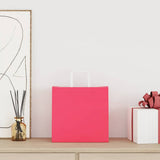 Paper Bags 250 pcs with Handles Pink 26x17x25 cm 4101899