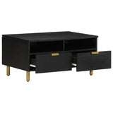 Coffee Table Black 80x54x40 cm Engineered Wood 4017661