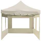 Professional Folding Party Tent with Walls Aluminium 6x3 m Cream 45506