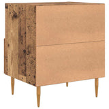 Bedside Table 2 pcs Old Wood 40 x 35 x 47.5 cm Engineered Wood 884068