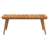 Garden Table 200x90x75 cm Solid Wood Acacia 363311