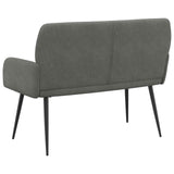 2 Seater Sofa with Metal Legs 2-Seater Dark Grey 42051044