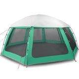 ZNTS Pool Tent with Removable Fly & Mesh Walls Sea Green 612x612 cm 4100638