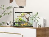 PawHut 40L Vivarium for Lizards, Frogs, Snakes, Turtles, Tortoises w/ Anti-Escape Design, T3398P549128
