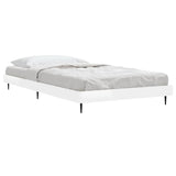 Bed Frame without Mattress High Gloss White 90x200 cm 832271