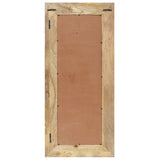 Mirror 110x50 cm Solid Mango Wood 321631