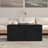 Coffee Table Black 80x50x36 cm Engineered Wood 816513